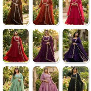 Vichithra Silk party wear