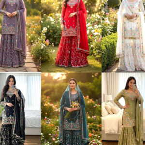Pakistani Sharara 3pc Suit