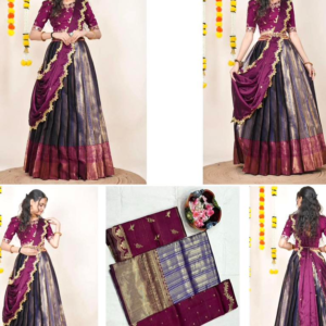 Kanchivaram Silk Lehenga