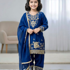 Kids Kurti Set Party Wear