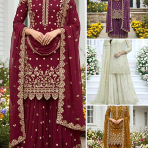 Sharara 3pc Suit