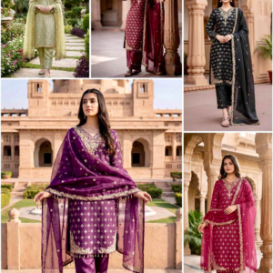 Pakistani 3pc Suit GMY Silk
