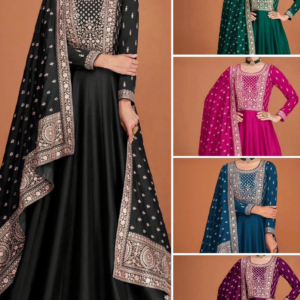 Anarkali Panel Cut with Dupatta