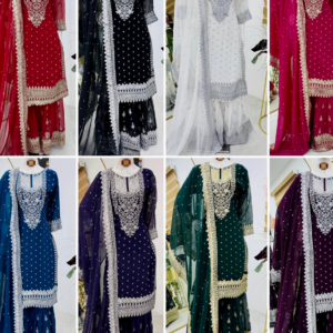 Sharara 3pc Suit