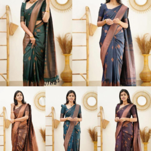 Soft Lichi Silk Saree