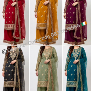 Organza Silk Pakistani 3pc Suit / Eid Collection