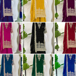 Pakistani Sharara 3pc Suit