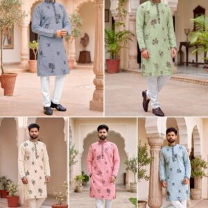 Men Kurta Pyjama Partywear